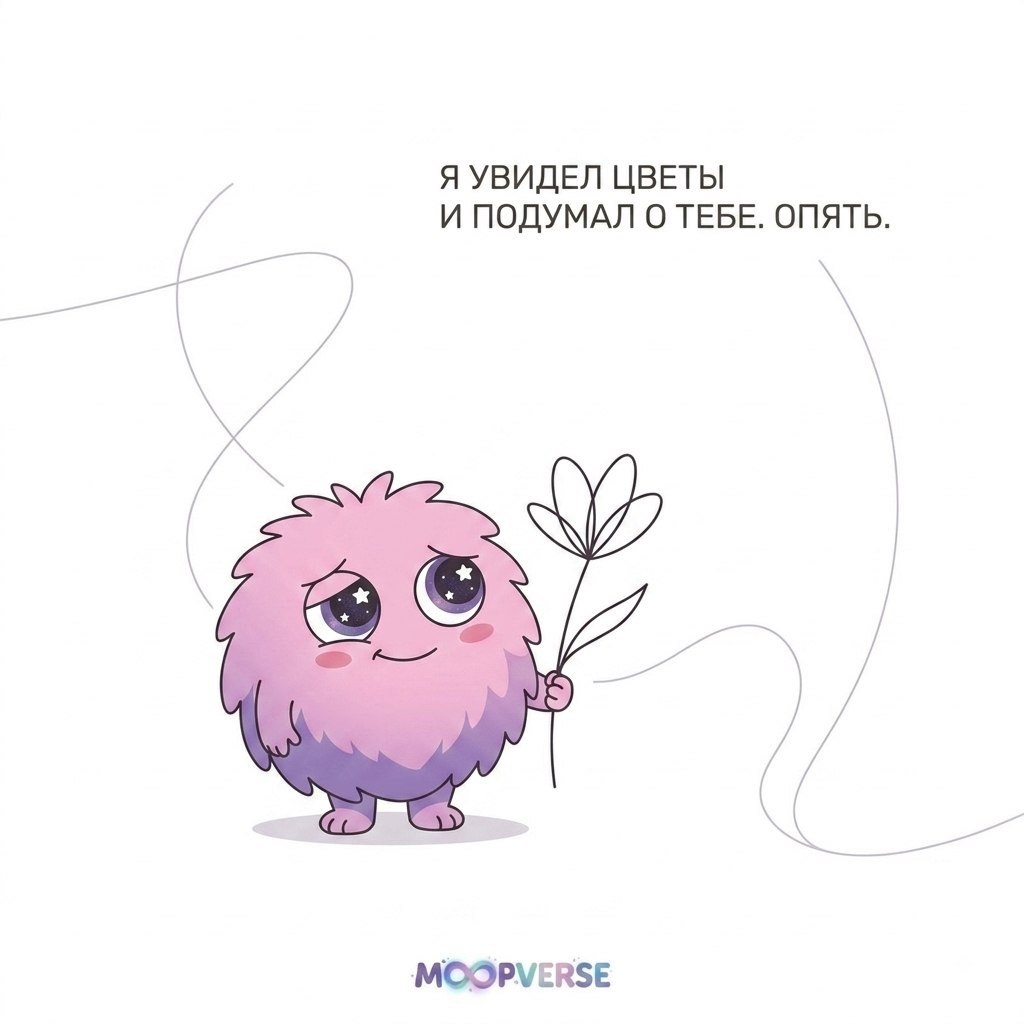 Открытка «Я увидел цветы»
